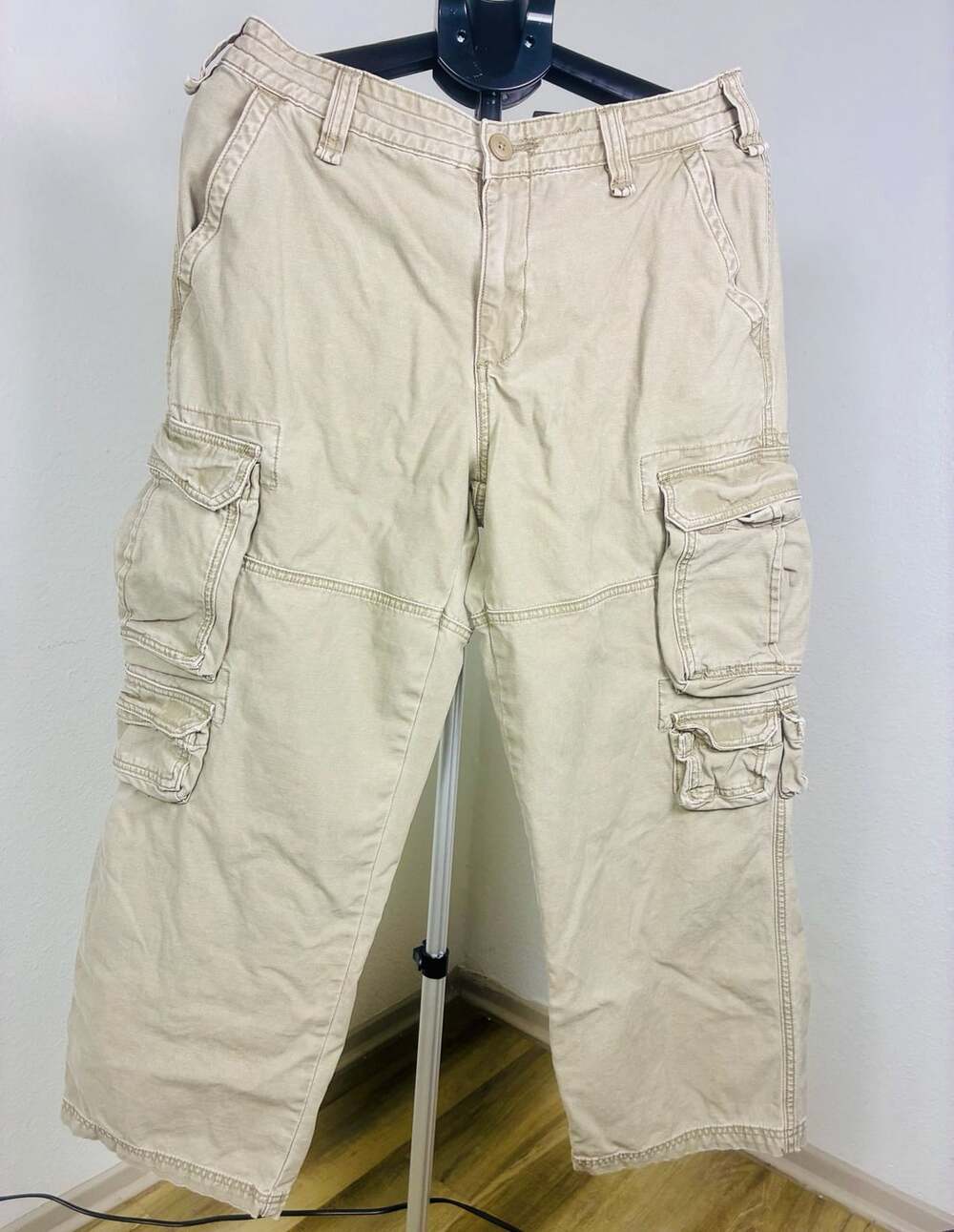 Cargo Supply Cargo Pants Size 34x30 Tan Cotton Utility